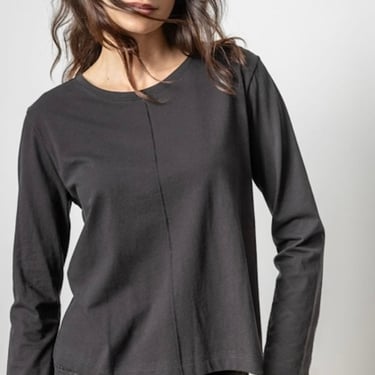 Lilla P | Front Seam Long Sleeve Tee