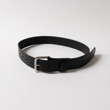 Leather Belt in Black