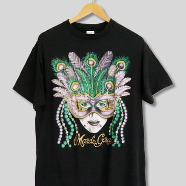 Vintage Mardi Gras T Shirt L