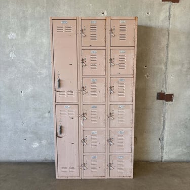 Metal Fourteen Door School Lockers