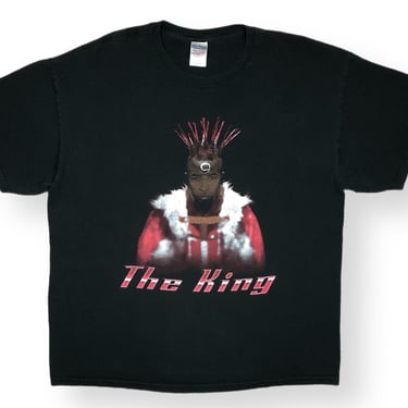Vintage 2001 Tech N9ne “The King” Anghellic Album Promo Double Sided Rap T-Shirt Size XL 