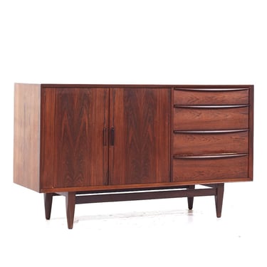 Svend Åge Madsen for Falster Mid Century Danish Rosewood Credenza - mcm 