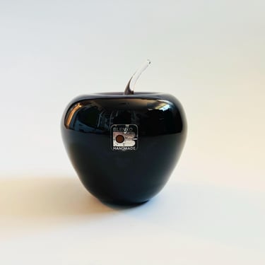 Blenko Art Glass Apple 