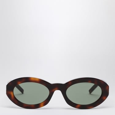 Saint Laurent Round Sunglasses Sl M136 Havana Women