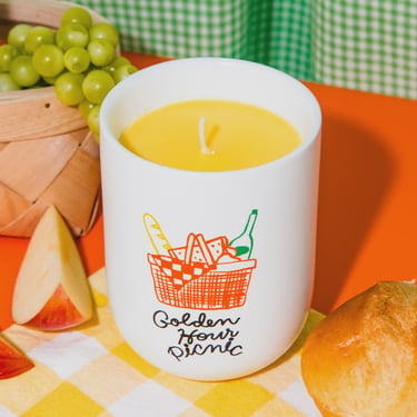 Golden Hour Picnic Candle