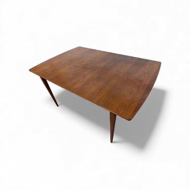 Mid-Century Modern Drexel Declaration Walnut Dining Table 