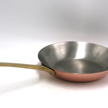 vintage Paul Revere Copper Sauté Pan 