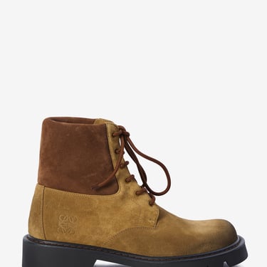 Loewe Men Sierra Combat Boots