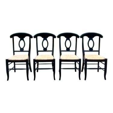 Pottery Barn Napoleon Chairs - Set of 4 