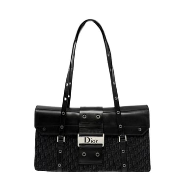 Dior Black Logo Shoulder Bag