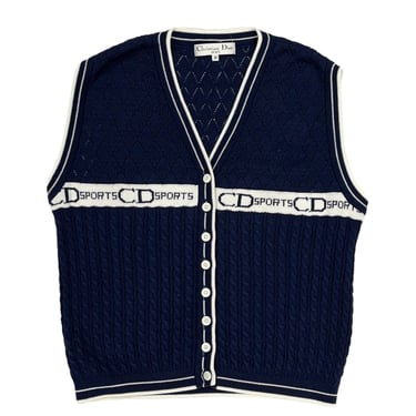 Dior Sports Navy Vest