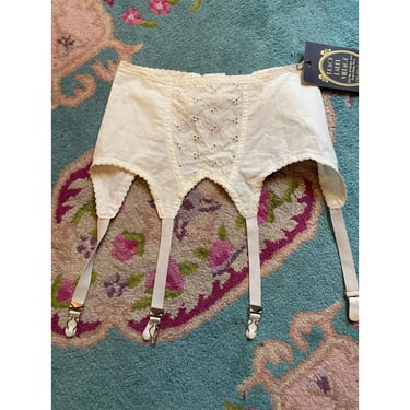 white garter belt with stockings Rago Six Strap Garter Belt – Leopard