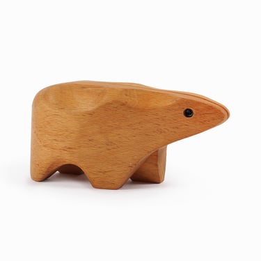 Designer Karl Zahn Bear Animal Box Wooden Box 