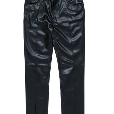 Hudson - Black Faux Leather Pants Sz 6