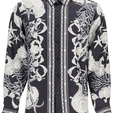 Versace Barocco Sea Silk Shirt Men