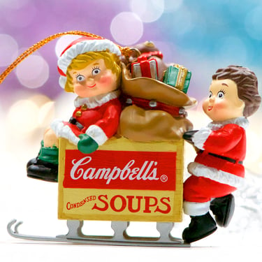 VINTAGE: 1996 - Campbell Soup Ornament - Campbell Soup Company - Collectors Edition - SKU 