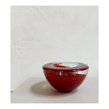 Vintage Kosta Boda Sweden 1742 Bowl designed by Anna Ehrner, Swedish Danish Scandinavian design 