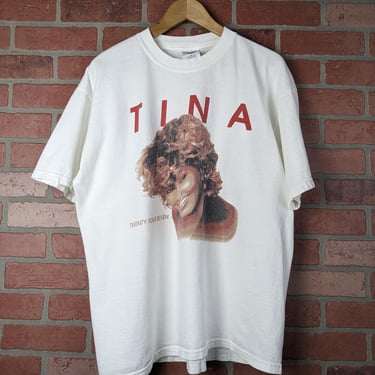 Vintage 2000 Double Sided Tina Turner Twenty Four Seven ORIGINAL Tour Tee - Extra Large 