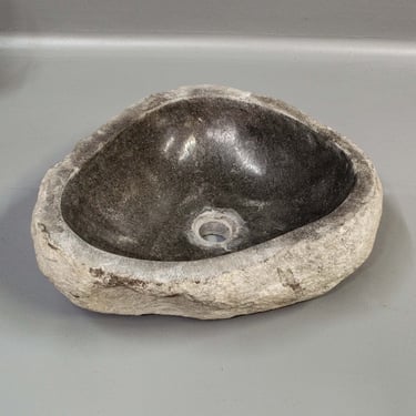 Contemporary Carved Granite Sink