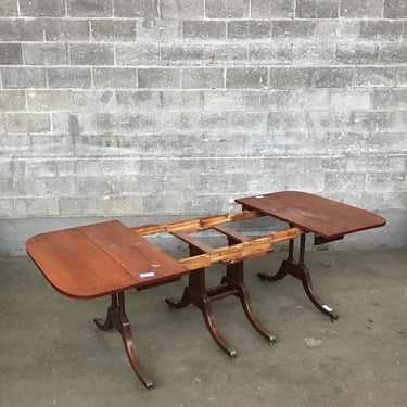 Vint. Drop Leaf Dining Table or Adjustable Retail Table (Seattle)