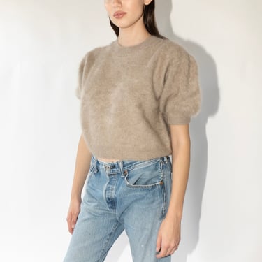 Cashmere Juniper Sweater in Mole Brushed