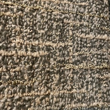 Tan/Dark Gray Patterned Surplus Carpet 12' x 18'