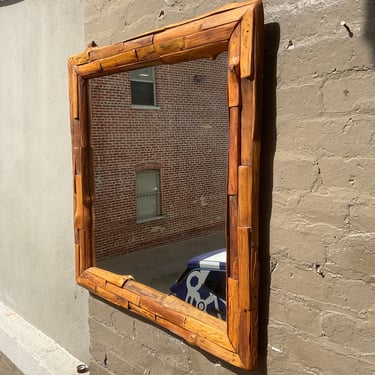 Handmade Wood Frame Mirror