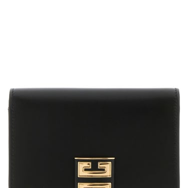 Givenchy Woman Black Leather 4G Wallet