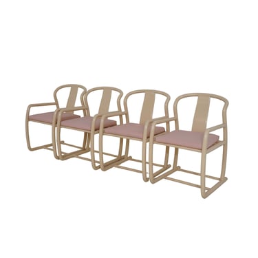 Set of 4 Italian Tubular Chairs 