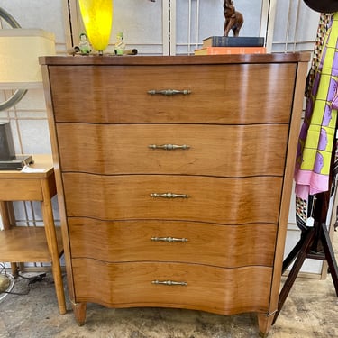 Walnut Highboy Dresser