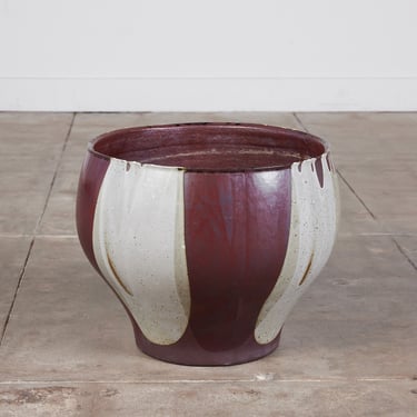 David Cressey Flame-Glaze Planter for Architectural Pottery 