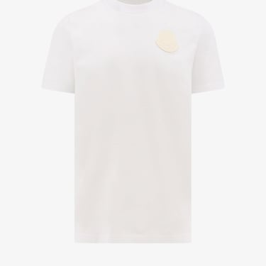 Moncler Man T-Shirt Man White T-Shirts