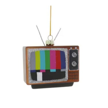 Vintage Television Ornament