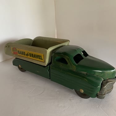 1940 Pressed Steel "Sand and Gravel" Dump Truck by Buddy L 