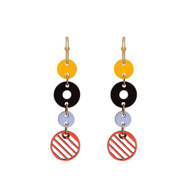 Earrings | Connected Circles