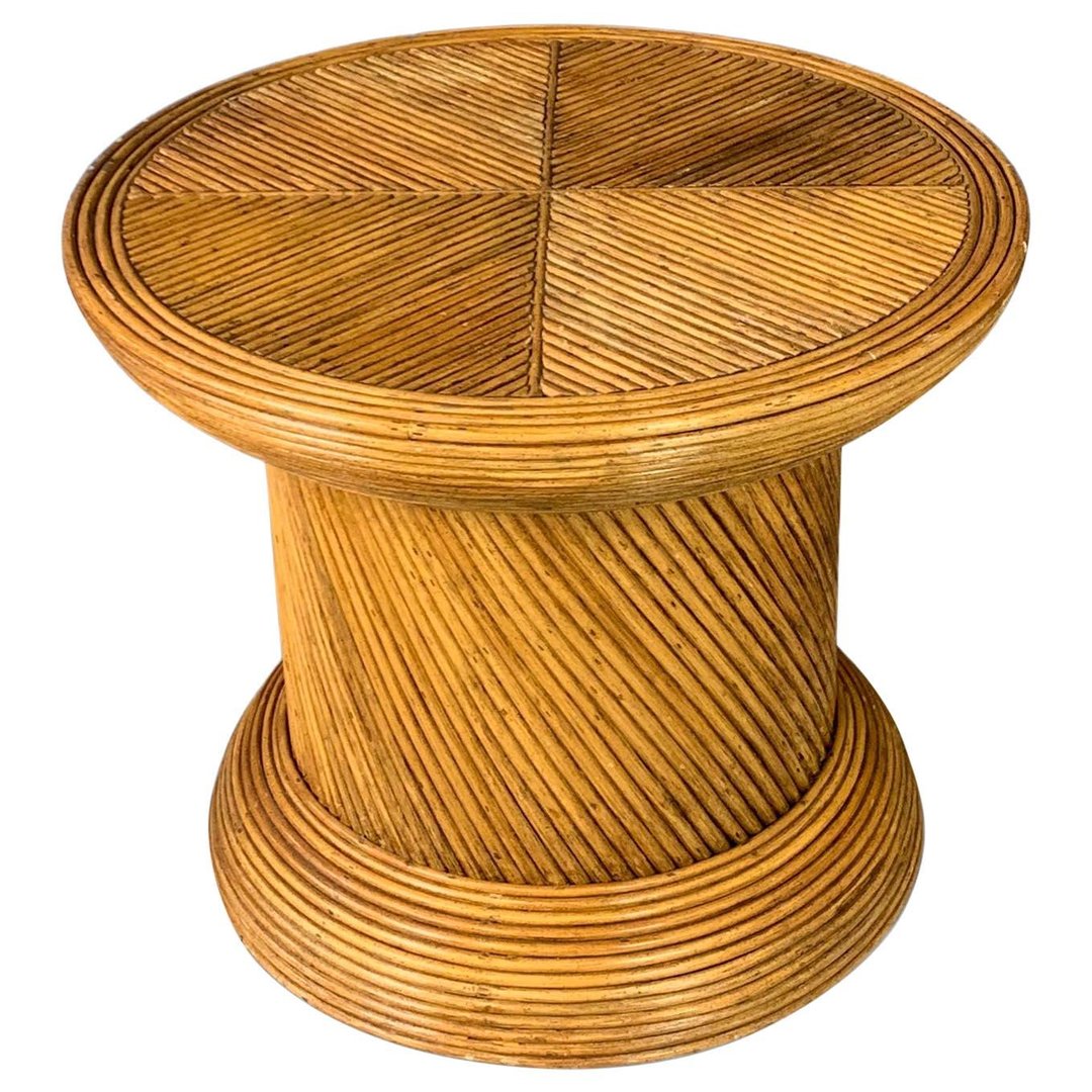 Pencil Reed Coffee/Side table Midcentury | Vintage Looks | Philadelphia