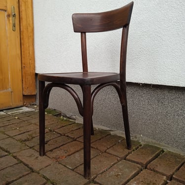 Vintage bistro bentwood chair, original Thonet Mundus, kitchen chair, side table chairs 