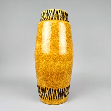 1970's German Ceramic Floor Vase 