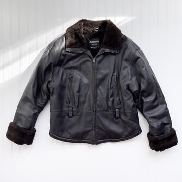 Bermans バーマンズ　80’s ヴィンテージ　ライダースジャケット　ファー $_57.JPG?set_id=880000500F