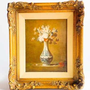 Chardin 'Vase' Reproduction Framed Artwork