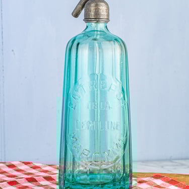 Vintage French Seltzer Bottle