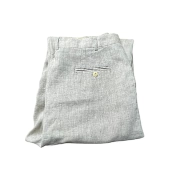 Vintage Women's Orvis Hemp Blend Oatmeal Pants, Size 10 Lined 