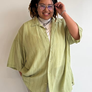 Vintage - Green Short Sleeve Shirt (5X)
