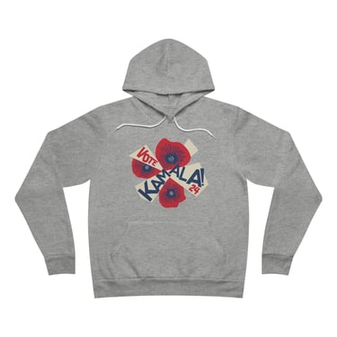 Kamala &quot;Vote&quot; Hoodie (blue/red) - Printify