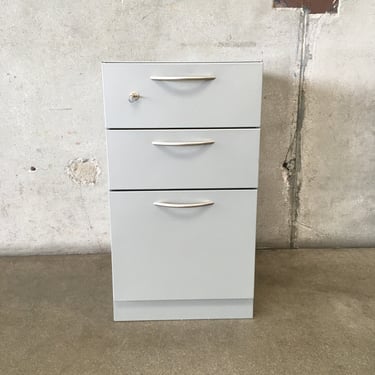 Steelcase Three drawer Metal File Cabinet