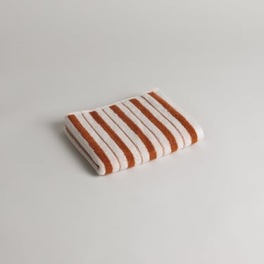 San Luis Hand Towel in Fuyu & Chalk by Baina