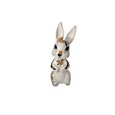 Acoma Pottery Rabbit by D. Chino 