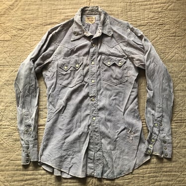 50s Miller Western Pearl Snap Small 