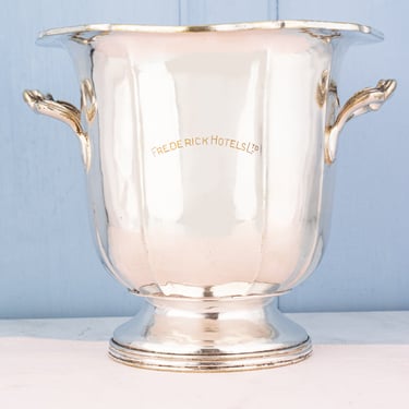 Antique Silverplate Frederick Hotels Ltd. Champagne Bucket