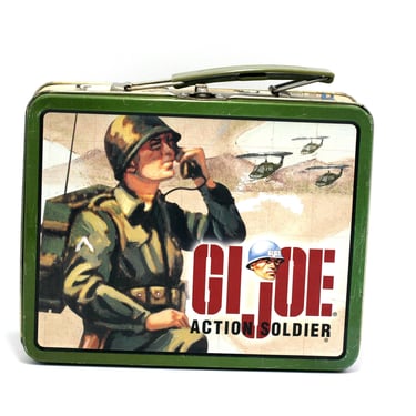 vintage G I Joe Action Soldier Lunch box 1999 